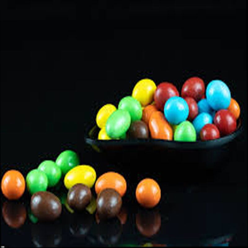 Fruity chocolate gems candy, chocolate candy, Colorful candy, Mouth odor, After meal candy, Herbal candy, Gift for kids, Kids friendly candy